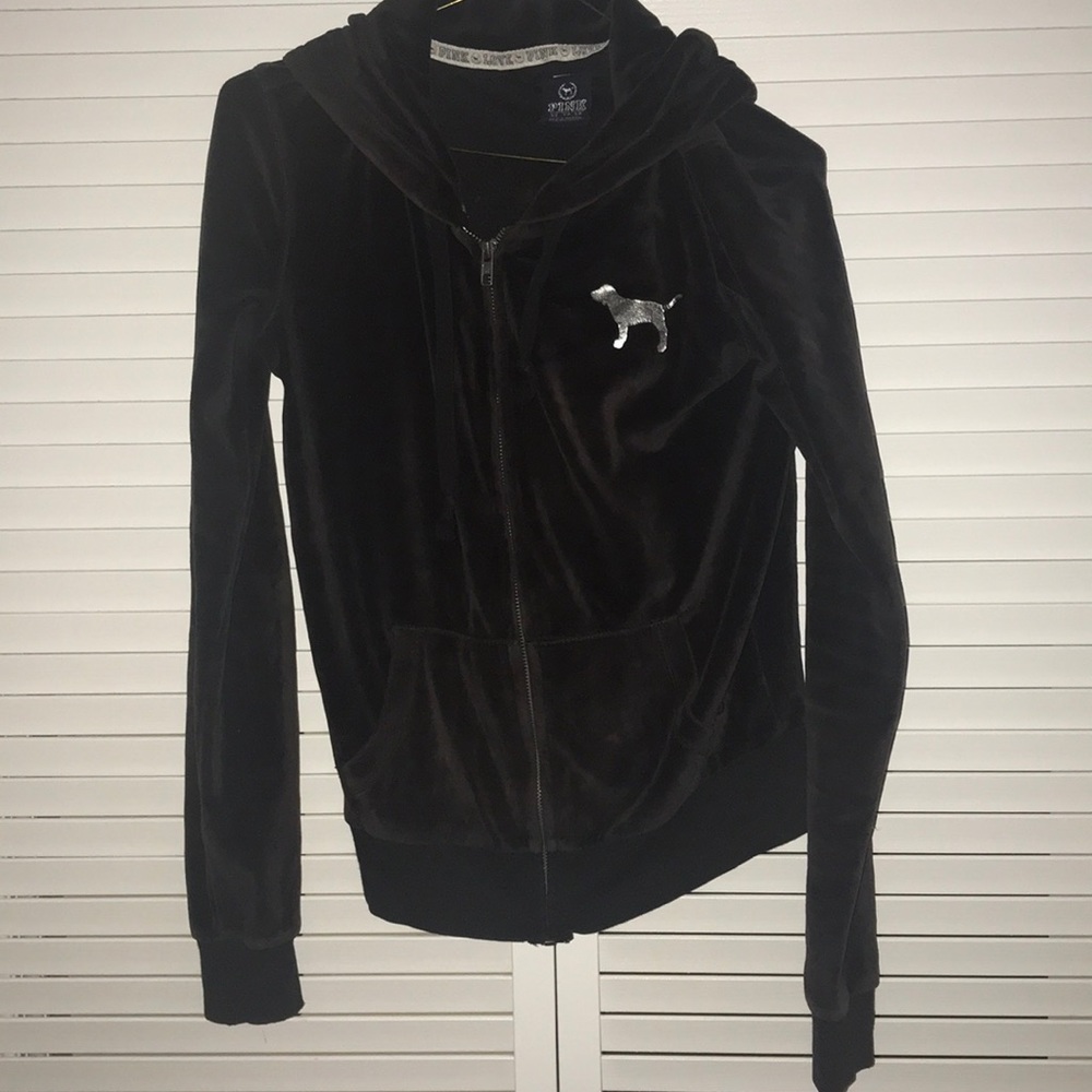 Pink by Victoria Secret Fleece jacket